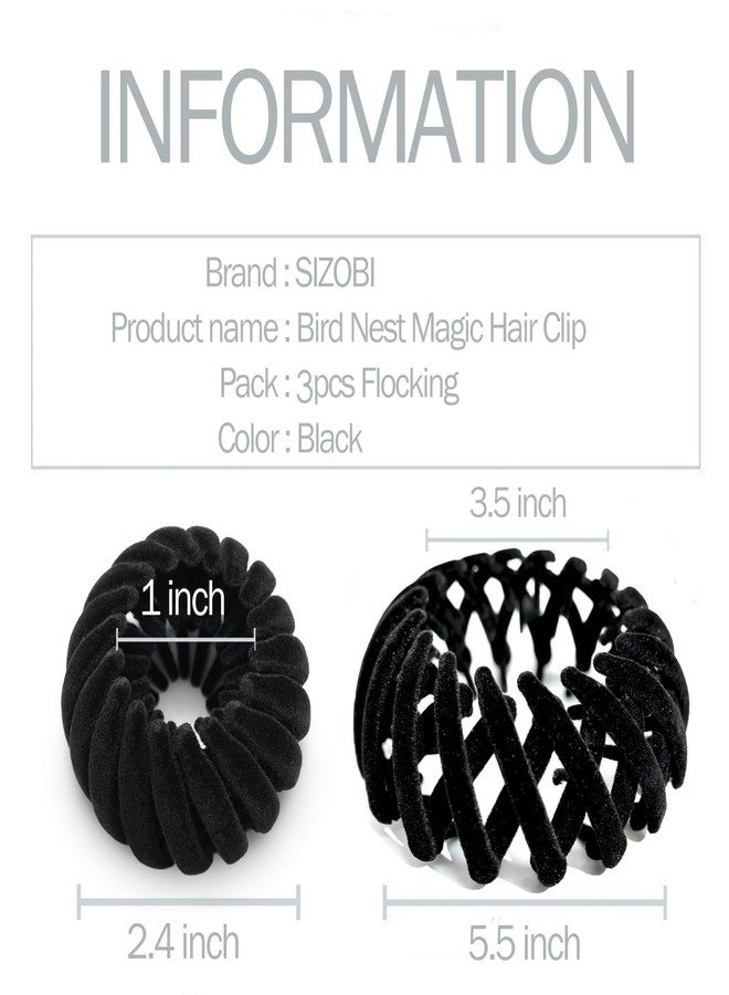 Sizobi Bird Nest Magic Hair Clip, Birds Nest Hair Clips for Women, Birds Nest Hair Clip, Hair Accessories for Women Hair Bun Maker Ponytail Holders for Thick Thin Hair - Image 2